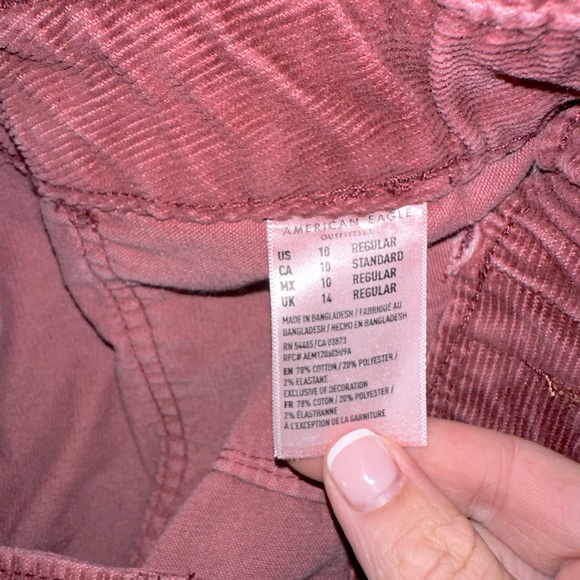 PINK COURDUROY SKIRT - Picture 4 of 8